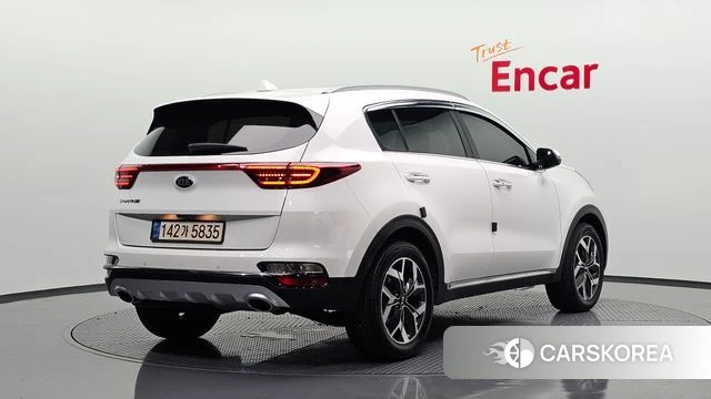 Kia Sportage The Bold 2021 Белый из Кореи