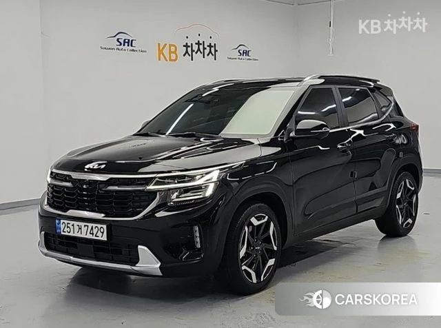 Kia The New Seltos 2023 Черный из Кореи