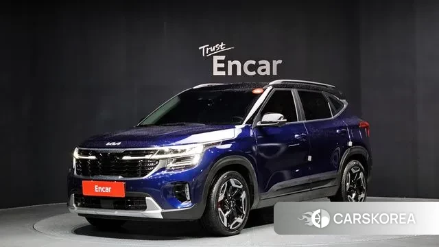 Kia The New Seltos 2023 Синий из Кореи