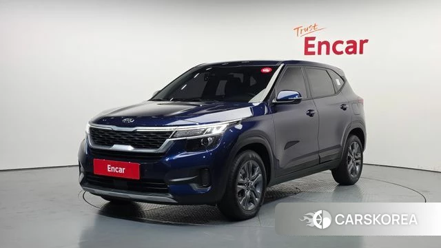 Kia Seltos 2019 Синий из Кореи