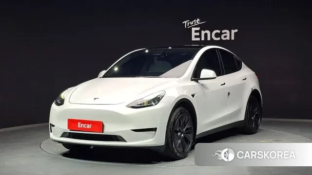 Tesla Model Y 2024 Белый из Кореи