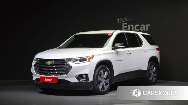 Chevrolet (GM Daewoo) Traverse 2021 Белый из Кореи