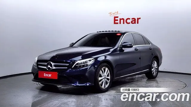 Mercedes-Benz C-Class W205 2019 Синий из Кореи