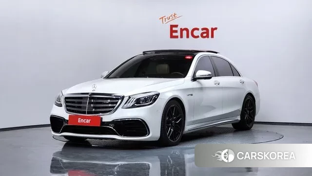 Mercedes-Benz S-Class W222 2020 Белый из Кореи