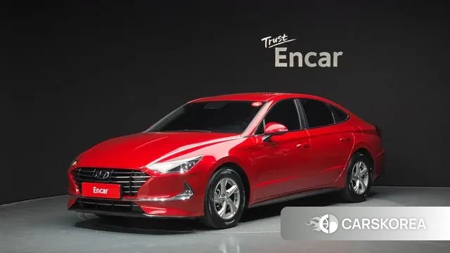 Hyundai Sonata (DN8) 2021 Красный из Кореи