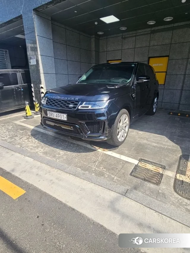 Land Rover Range Rover Sport 2nd Generation 2018 Черный из Кореи