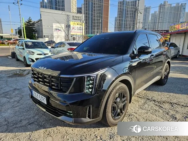 Kia The New Sorento 4th Generation 2025 Черный из Кореи