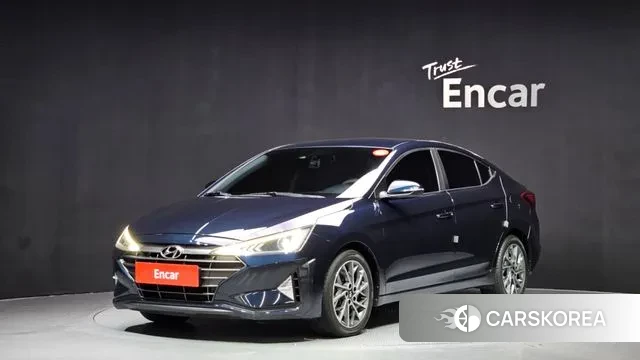 Hyundai The New Avante AD 2019 Синий из Кореи