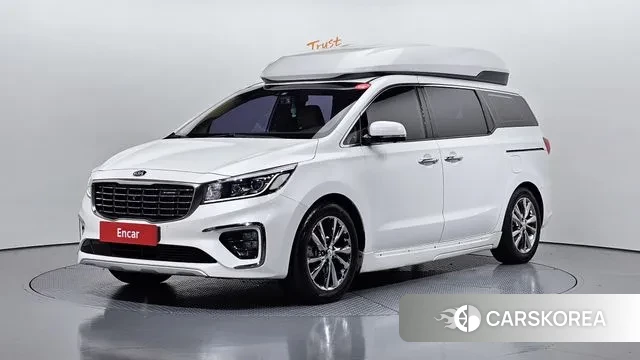 Kia The New Carnival 2019 Белый из Кореи