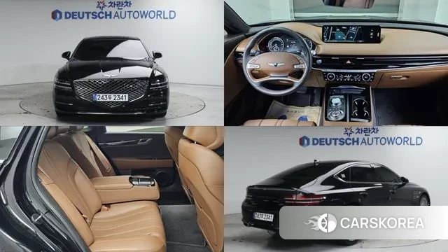 Genesis G80 (RG3) 2023 Черный из Кореи