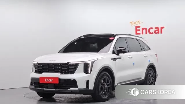Kia The New Sorento 4th Generation 2023 Белый из Кореи