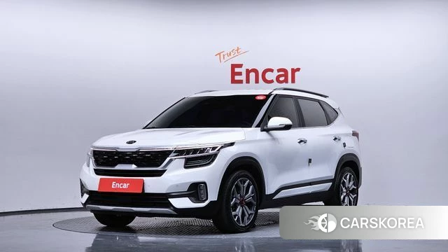 Kia Seltos 2021 Белый из Кореи