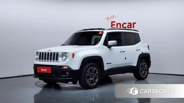 Jeep Renegade 2018 Белый из Кореи