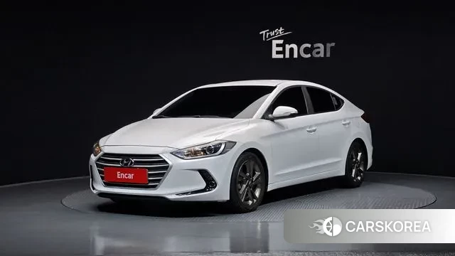 Hyundai Avante AD 2018 Белый из Кореи