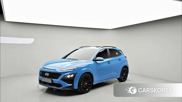 Hyundai The New Kona 2021 Небесно-голубой из Кореи