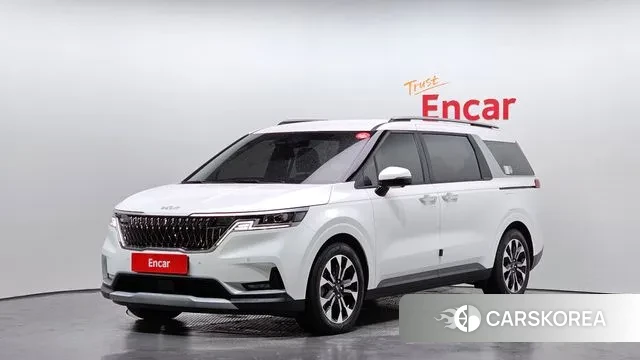 Kia Carnival 4th generation 2021 Белый из Кореи