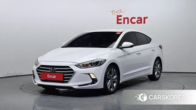 Hyundai Avante AD 2018 Белый из Кореи