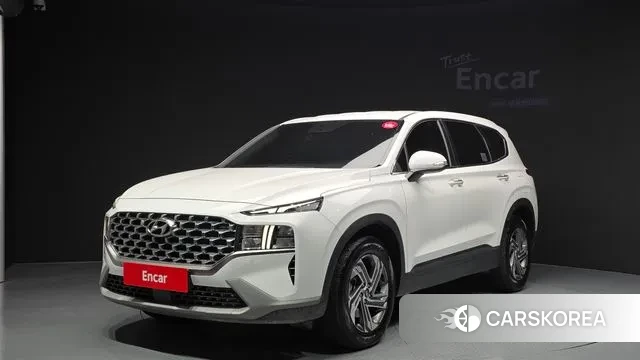 Hyundai The New Santa Fe 2022 Белый из Кореи