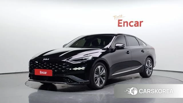 Kia K8 Hybrid 2022 Черный из Кореи