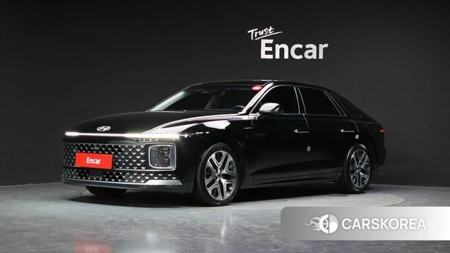 Hyundai Grandeur (GN7) 2023 Черный из Кореи