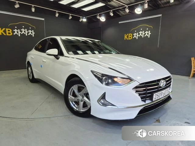 Hyundai Sonata (DN8) 2019 Белый из Кореи