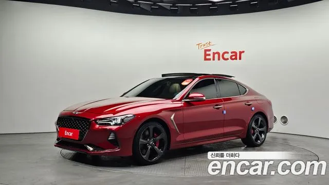 Genesis G70 2019 Красный из Кореи