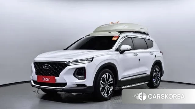 Hyundai Santa Fe TM 2018 Белый из Кореи