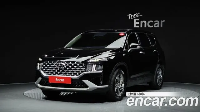 Hyundai The New Santa Fe 2021 Черный из Кореи