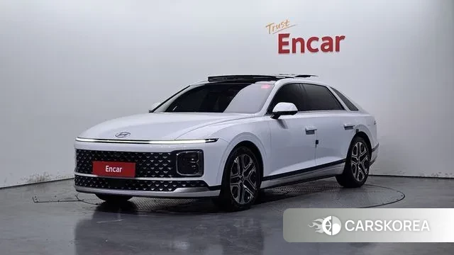 Hyundai Grandeur Hybrid (GN7) 2023 Белый из Кореи