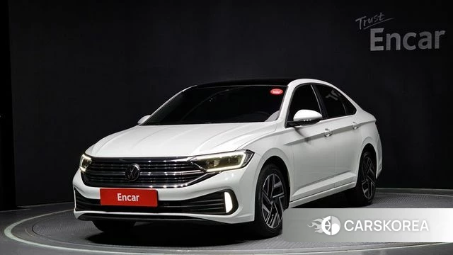 Volkswagen 7th Generation of Jetta 2023 Белый из Кореи