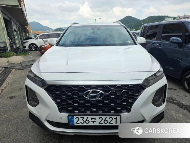 Hyundai Santa Fe TM 2019 Белый из Кореи