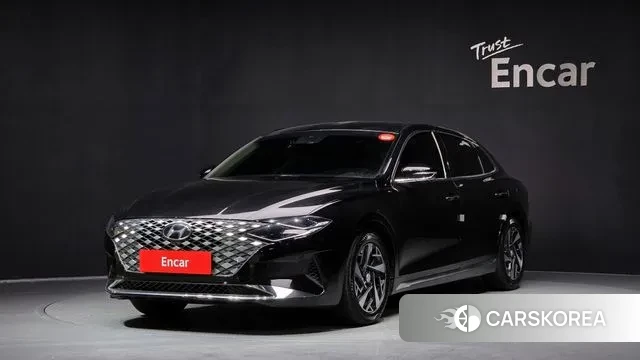 Hyundai The New Grandeur IG Hybrid 2021 Черный из Кореи