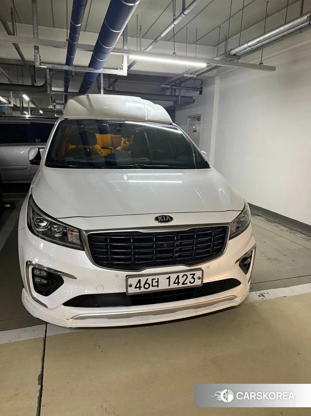 Kia The New Carnival 2018 Белый из Кореи