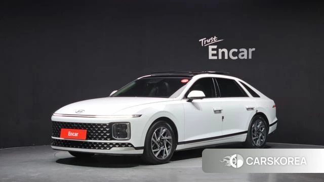 Hyundai Grandeur Hybrid (GN7) 2023 Белый из Кореи