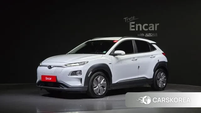 Hyundai Kona Electric 2020 Белый из Кореи