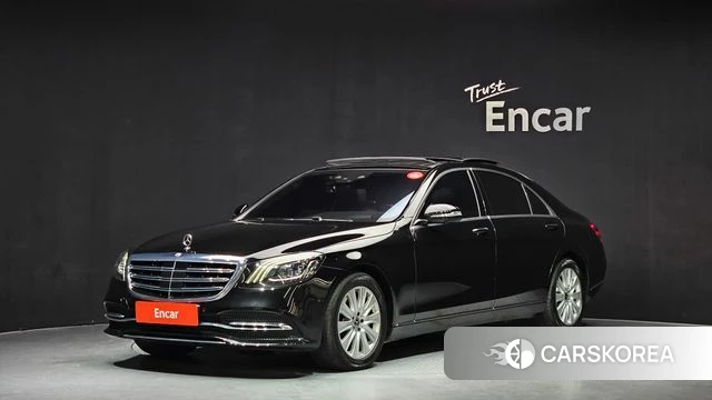 Mercedes-Benz S-Class W222 2018 Черный из Кореи