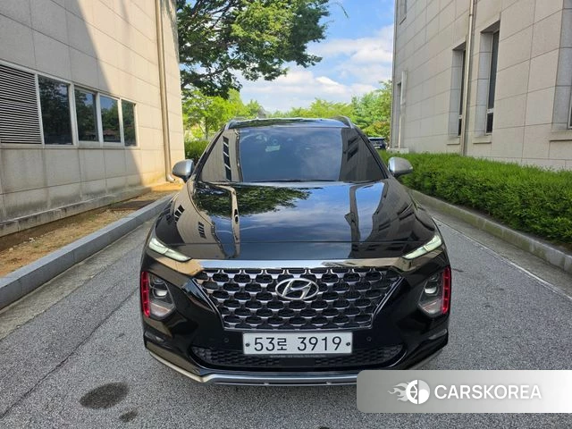 Hyundai Santa Fe TM 2018 Черный из Кореи
