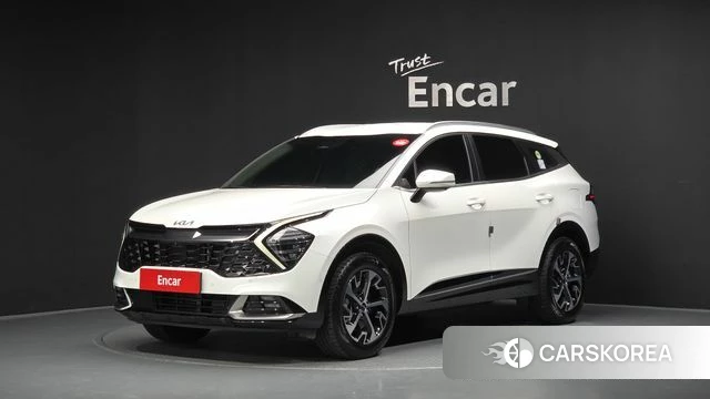 Kia Sportage 5th Generation Hybrid 2023 Белый из Кореи