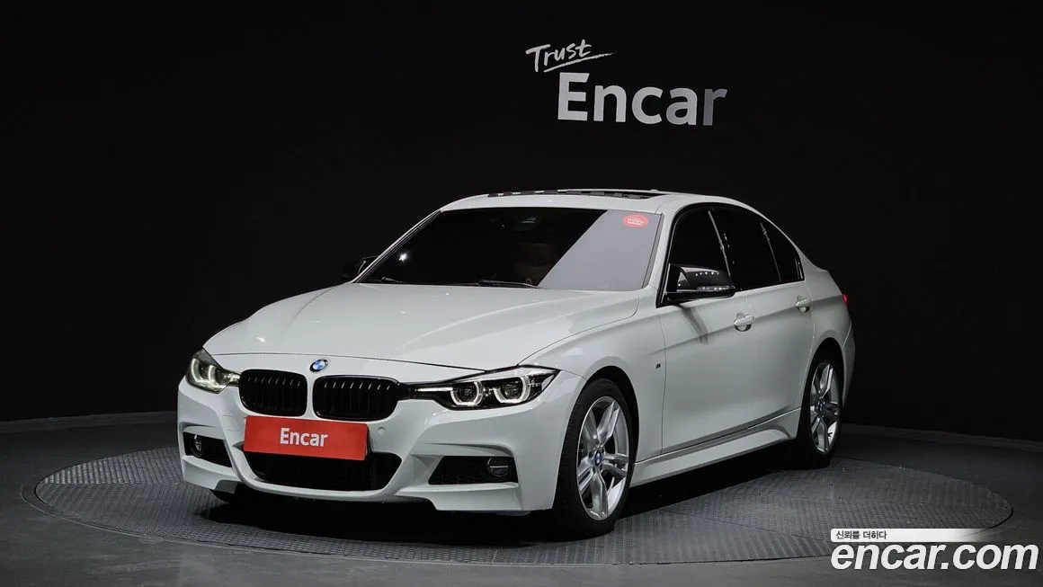BMW 3 Series (F30) 2018 Белый из Кореи