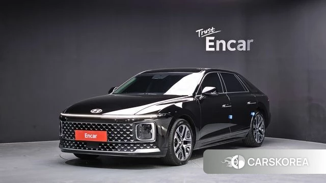 Hyundai Grandeur (GN7) 2022 Черный из Кореи