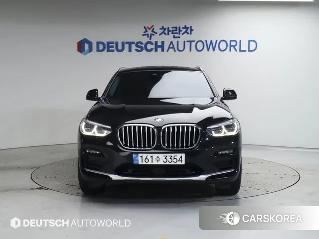 BMW X4 (G02) 2020 Черный из Кореи