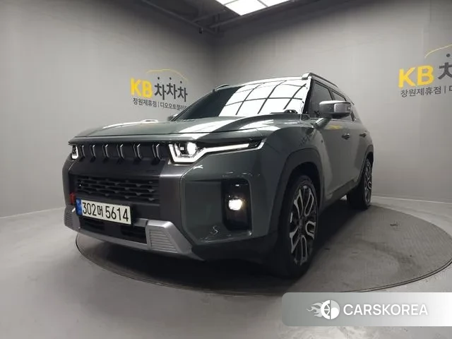 Ssangyong Torres 2022 Темно-зеленый из Кореи