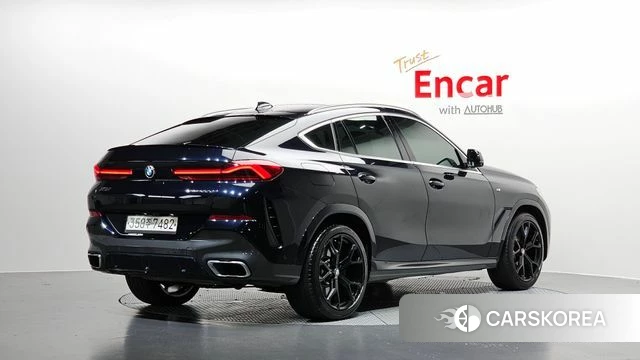 BMW X6 (G06) 2020 Черный из Кореи