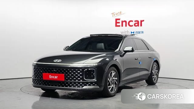 Hyundai Grandeur Hybrid (GN7) 2023 Серый из Кореи