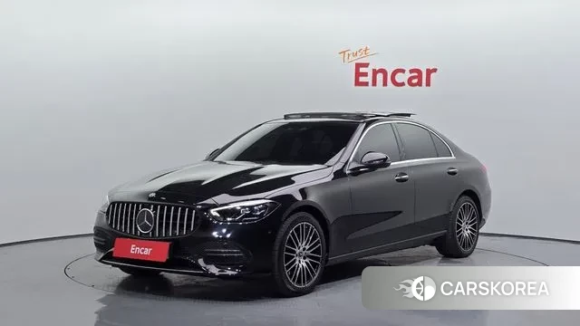 Mercedes-Benz C-Class W206 2022 Черный из Кореи