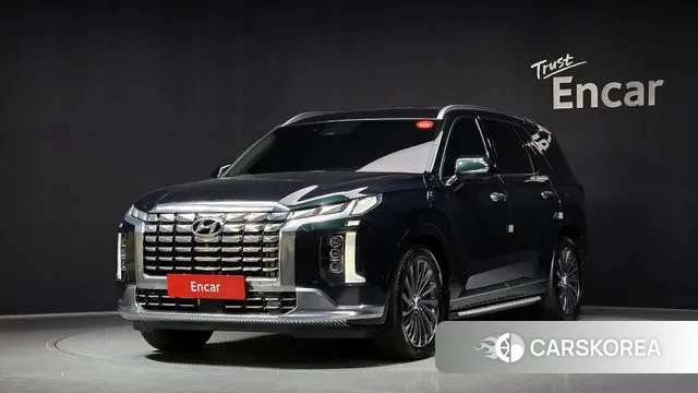 Hyundai The New Palisade 2024 Темно-зеленый из Кореи