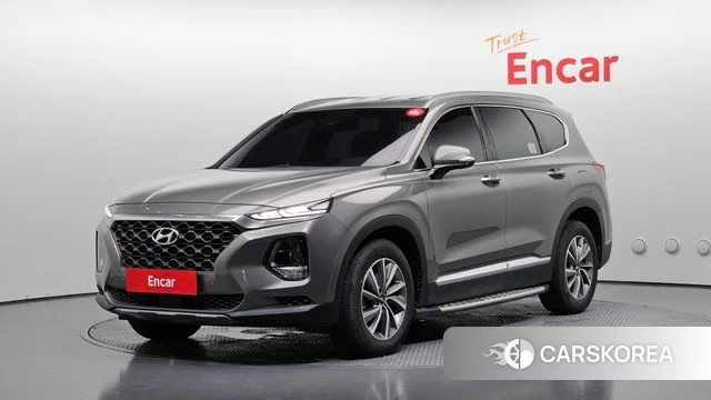 Hyundai Santa Fe TM 2018 Серый из Кореи