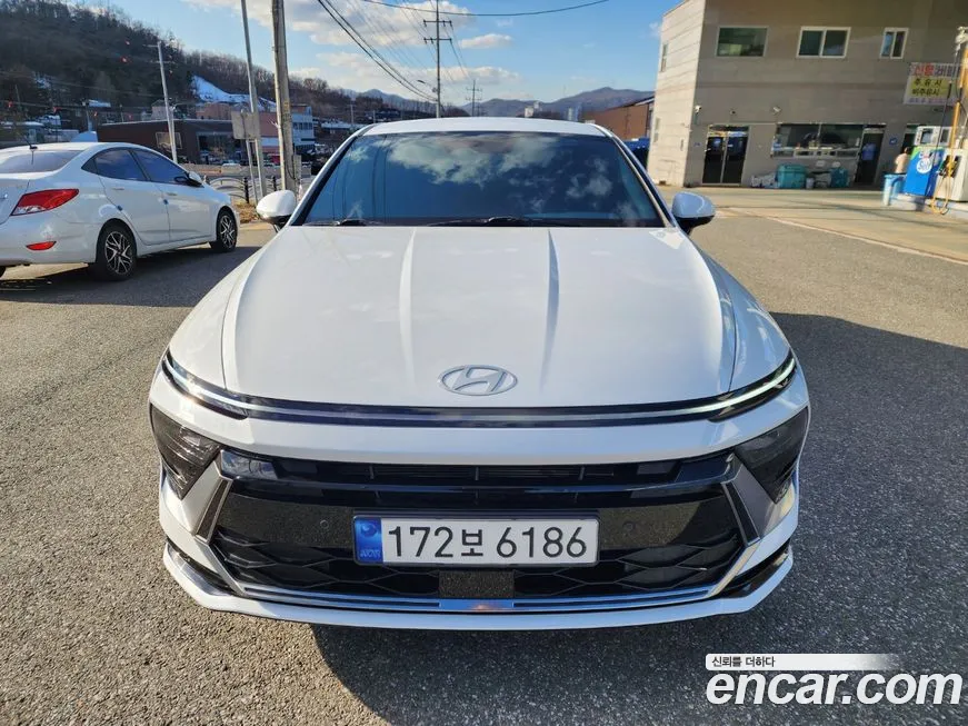 Hyundai Sonata D Edge (DN8) 2023 Белый из Кореи