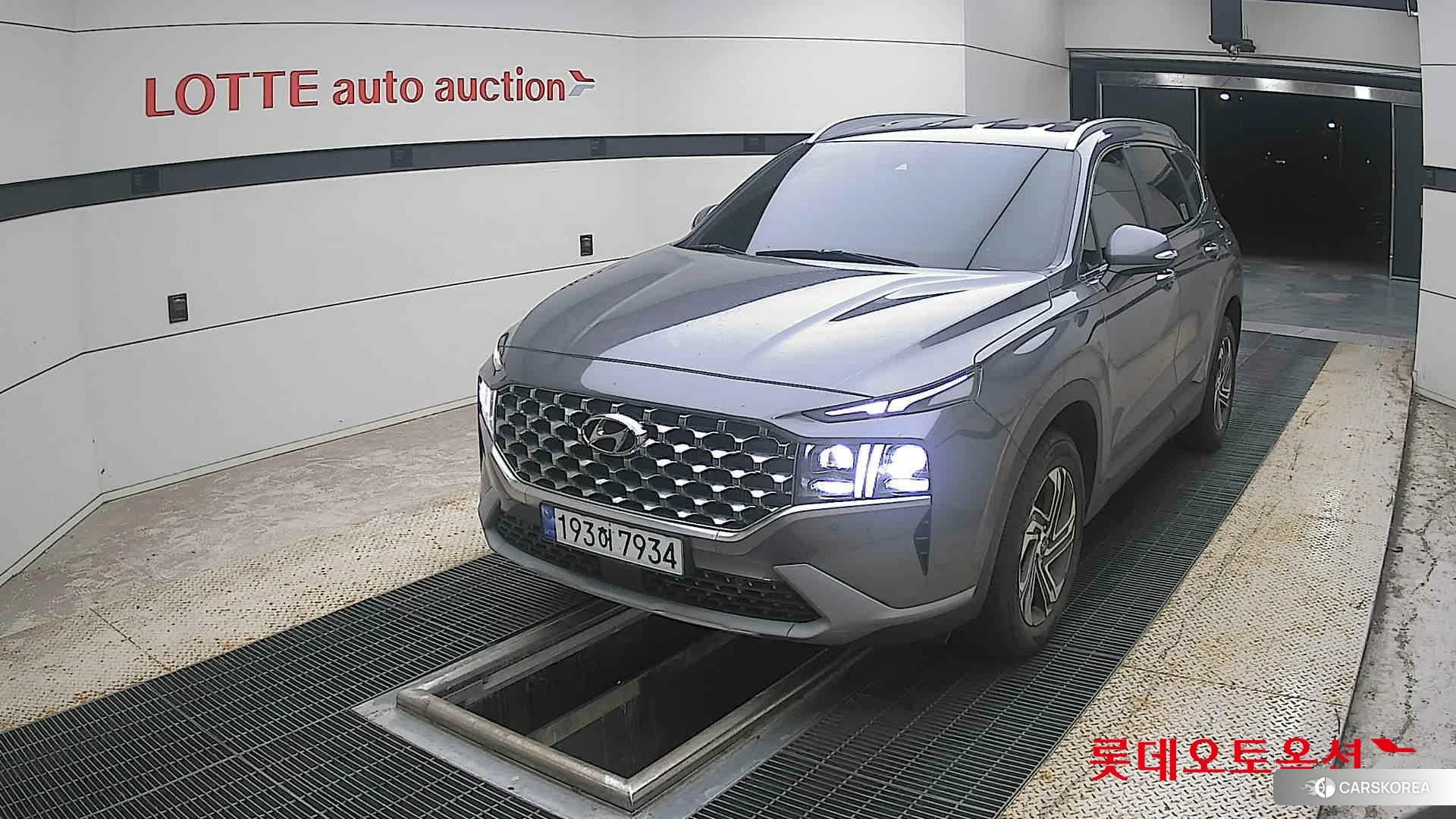 Hyundai Santa Fe 2022 Magnetic Grey Metallic из Кореи