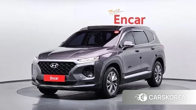 Hyundai Santa Fe TM 2018 Серый из Кореи